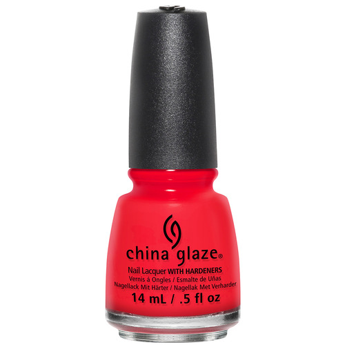 China Glaze Nail Lacquer, The Heat Is on