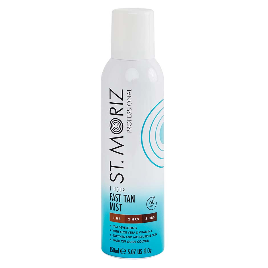 1 Hour Fast Tan Mist, 150 ml St Moriz Advanced Pro Brun utan sol - Kropp