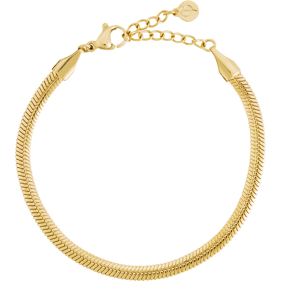Herringbone Bracelet Gold  EDBLAD Smycken