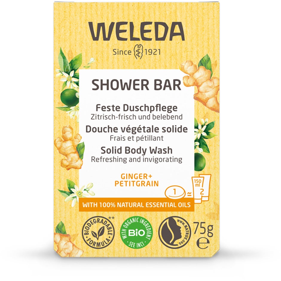 Weleda Shower Bar Ginger - 75 g