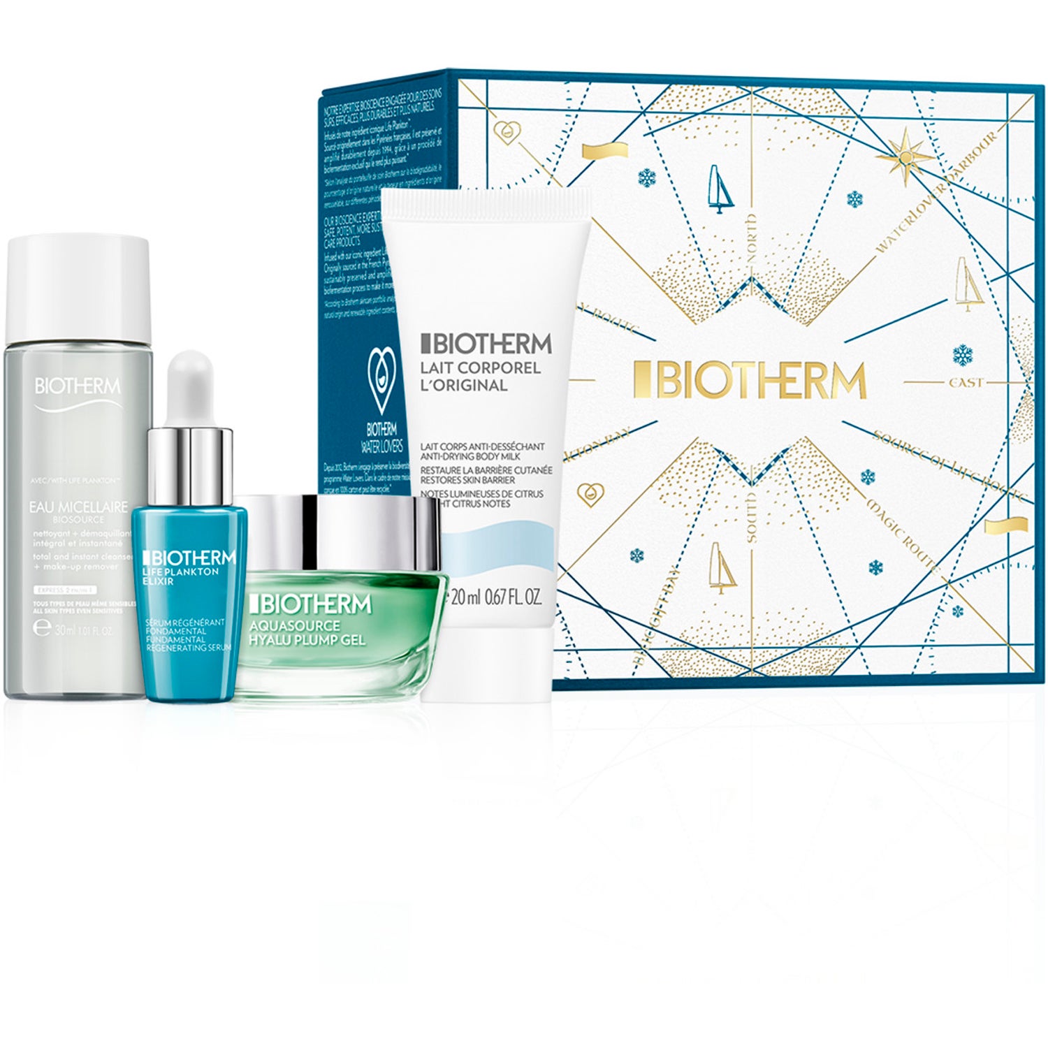 Biotherm Aquasource Hyalu Plump Gel Holiday Set 2024