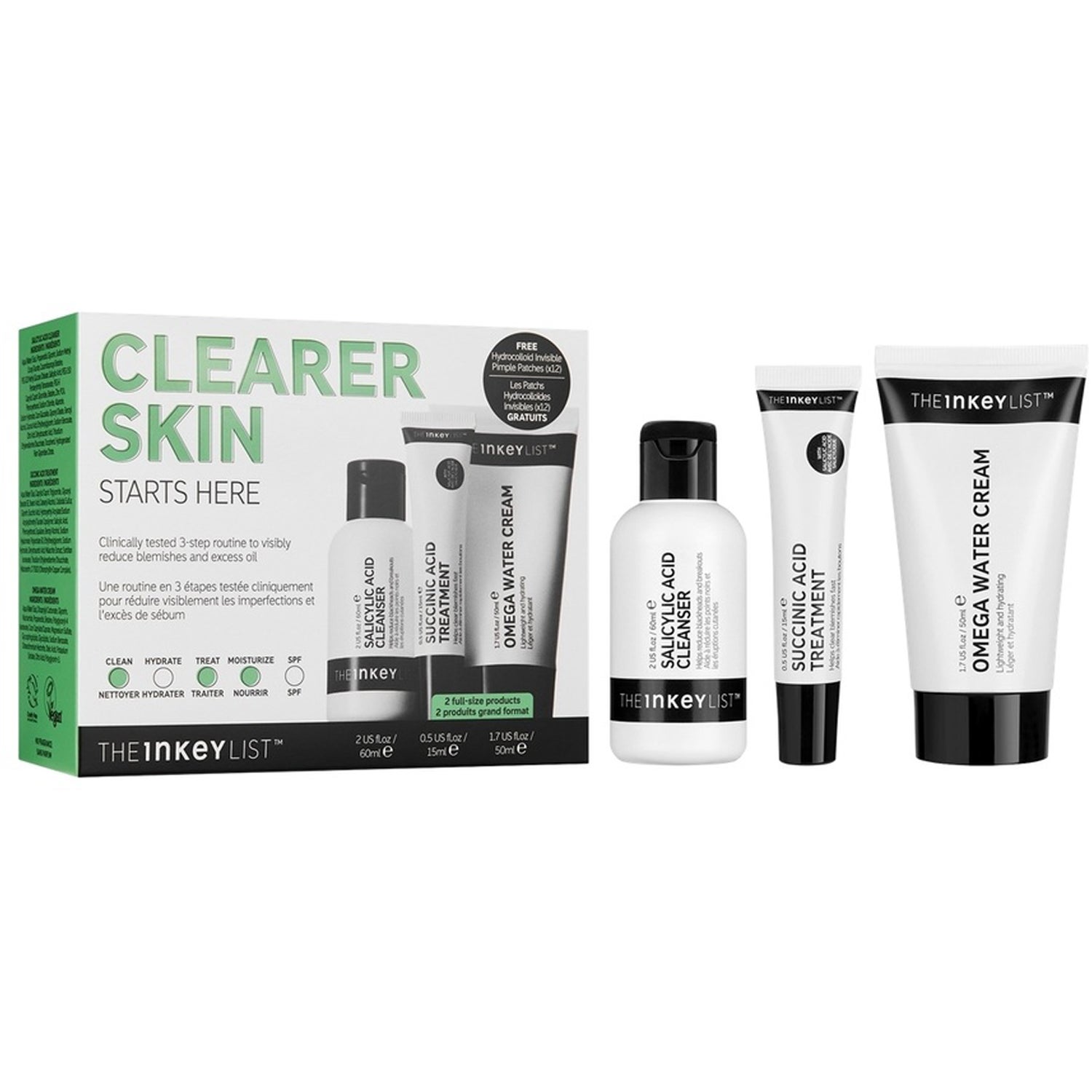 The INKEY List Clearer Skin Starts Here 160 g