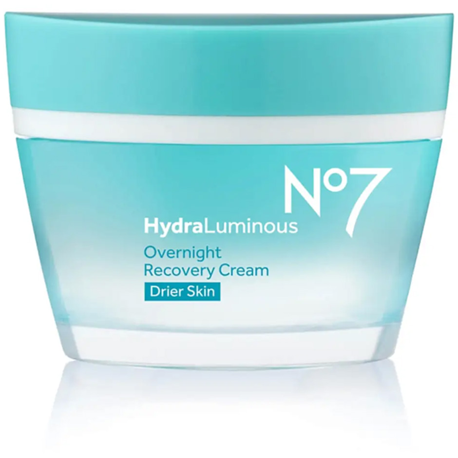 Hydraluminous Overnight Recovery Cream, 50 ml No7 Nattkräm