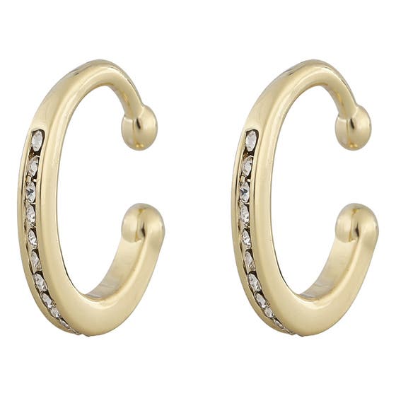 Later Small Cuff Ear Gold/Clear