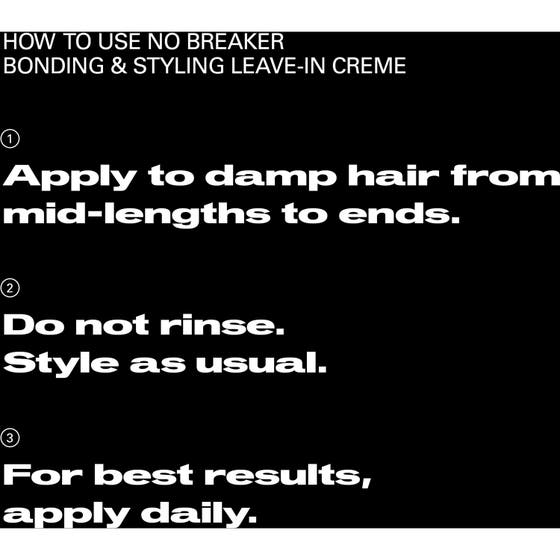 No.Breaker Bonding & Styling Leave In Creme