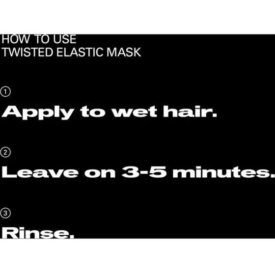 Twisted Elastic Curls Mask