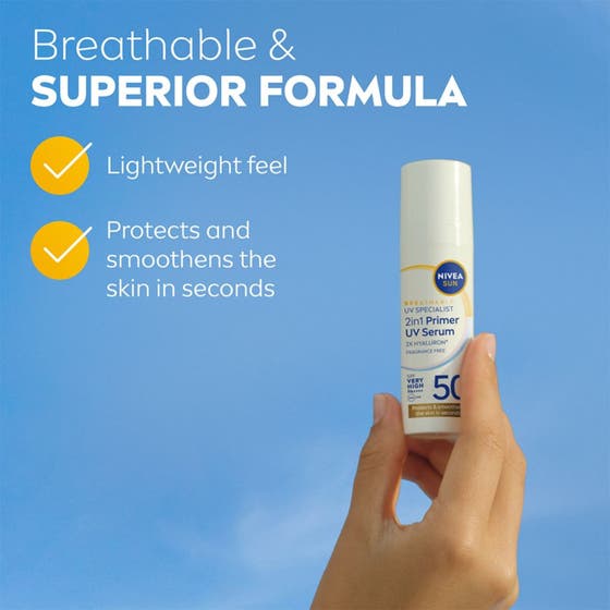 Sun UV Face 2in1 Daily Serum SPF50+