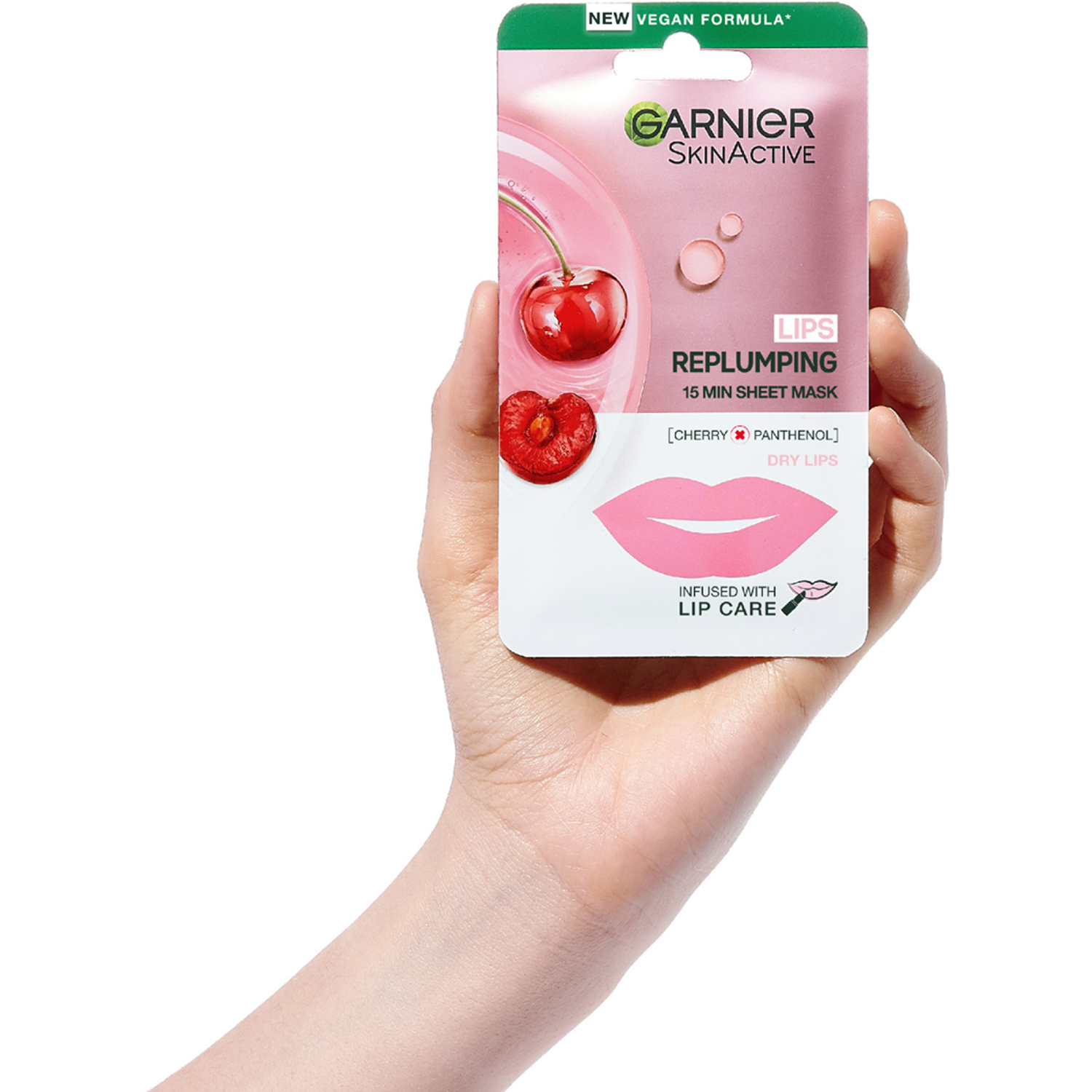 Lips Replumping 15 min Sheet Mask Cherry