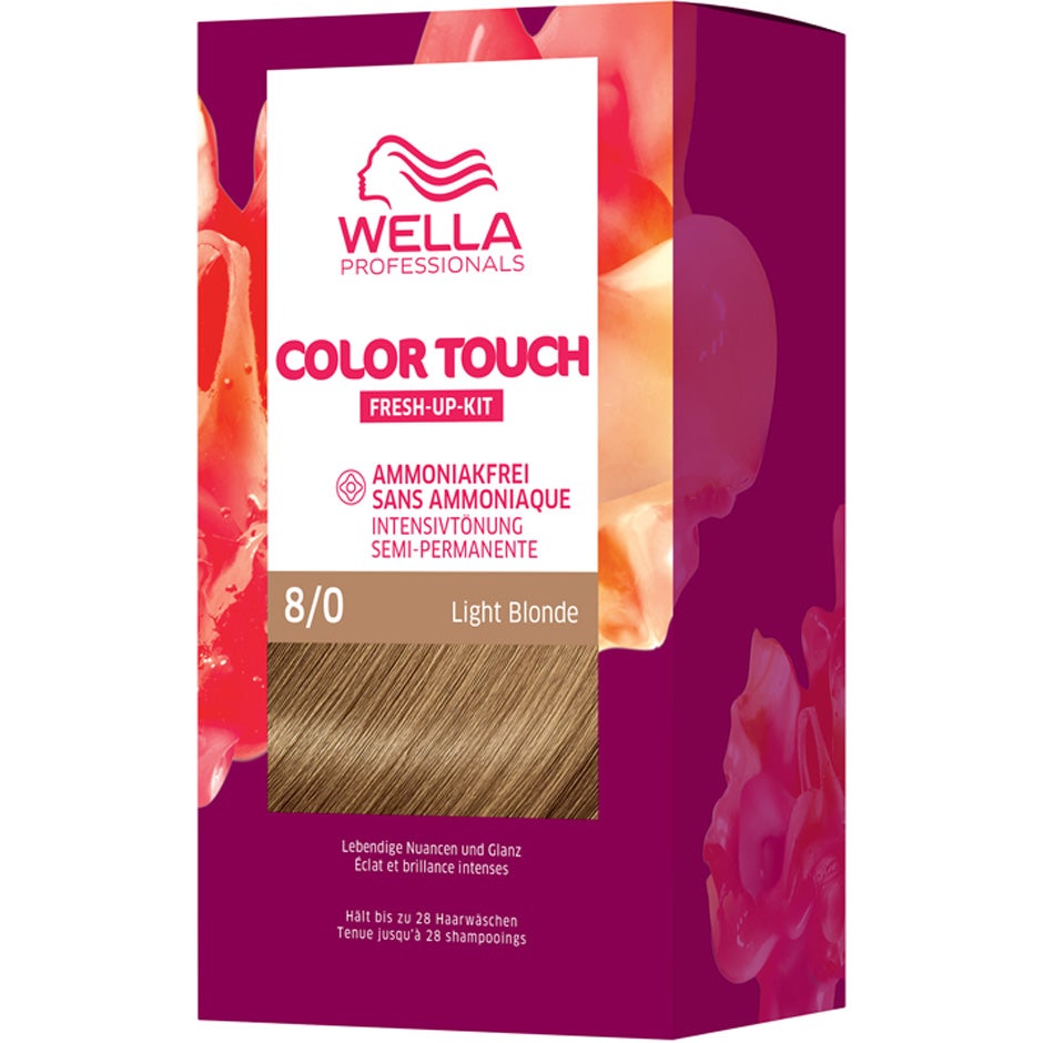 Wella Professionals Color Touch Pure Naturals Light Blonde 8/0 - 130 ml