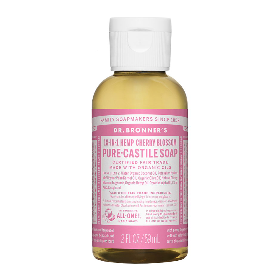 Pure Castile Liquid Soap, 60 ml Dr. Bronner's Bad- & Duschcreme