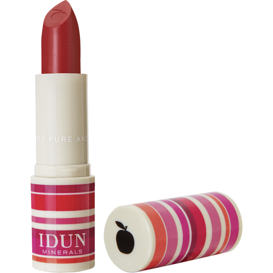 IDUN Minerals Lipstick, Körsbär 4 g IDUN Minerals Läppstift