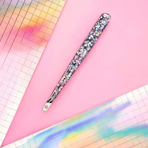 MY HEART BEATS DISCO Glitter Tweezer