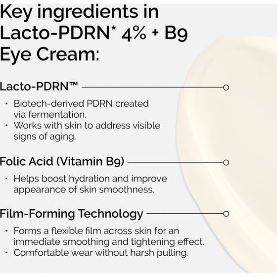 Lacto-PDRN* 4% +B9 Eye Cream