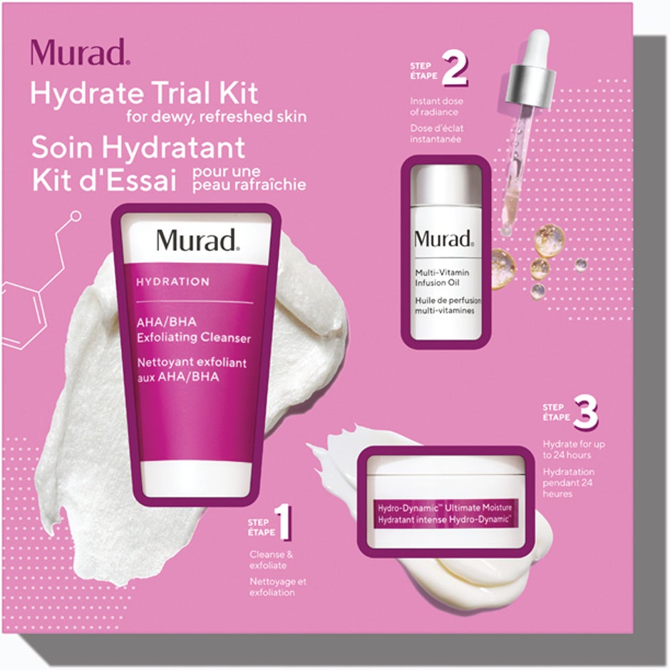Murad Hydrate Trial Kit For Dewy &Refreshed Skin 1 pcs