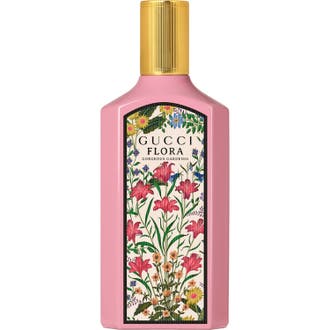 Gucci Flora Gorgeous Gardenia 100 ml blommig parfym gardenia i rosa lackad flaska med guldkork och blommönster