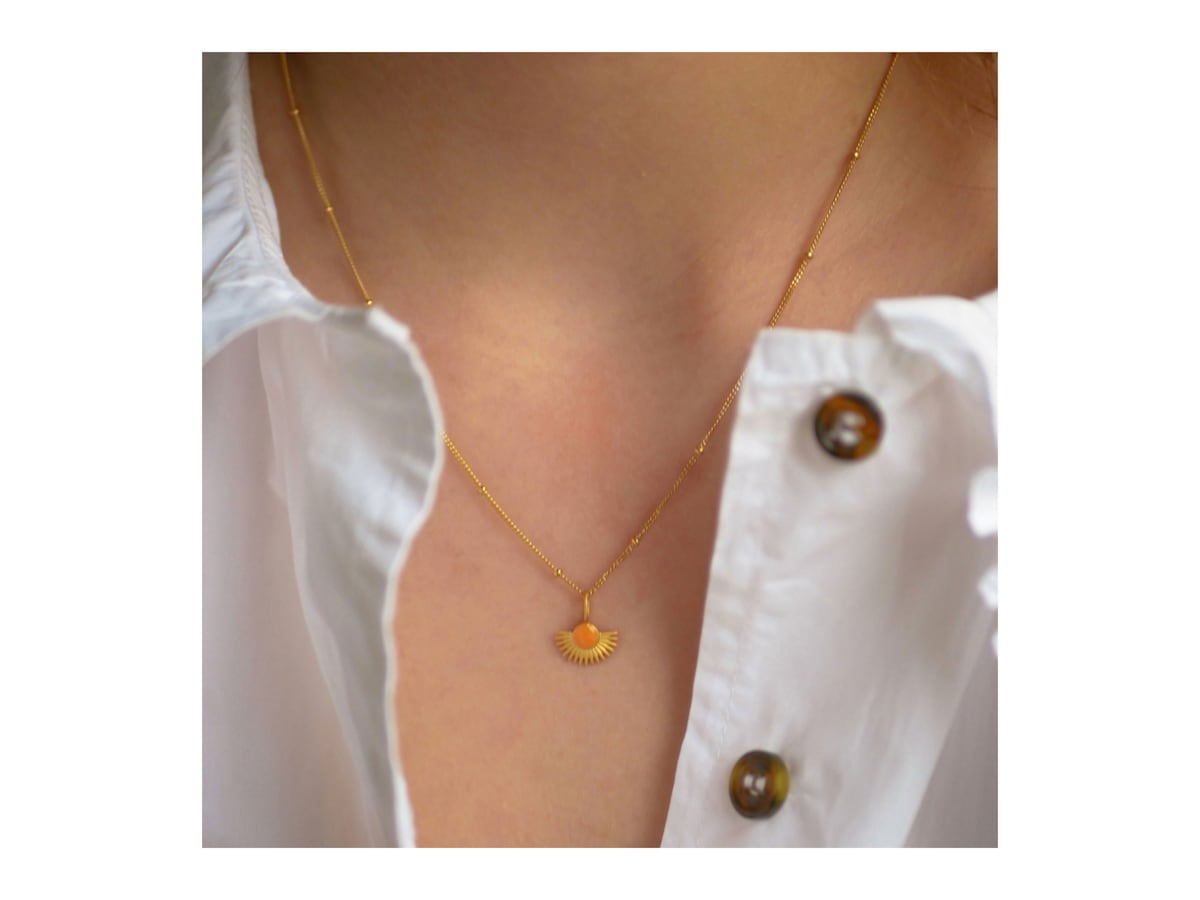 Soleil Daisy Necklace
