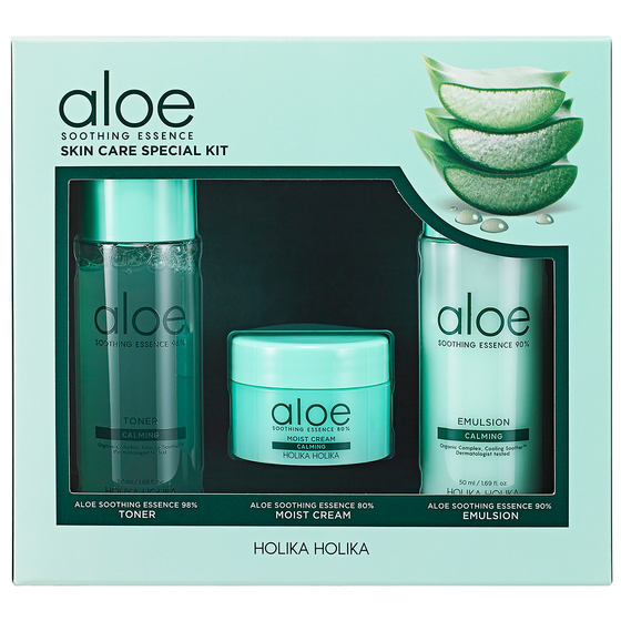 Aloe Soothing Essence Skin Care Special Kit