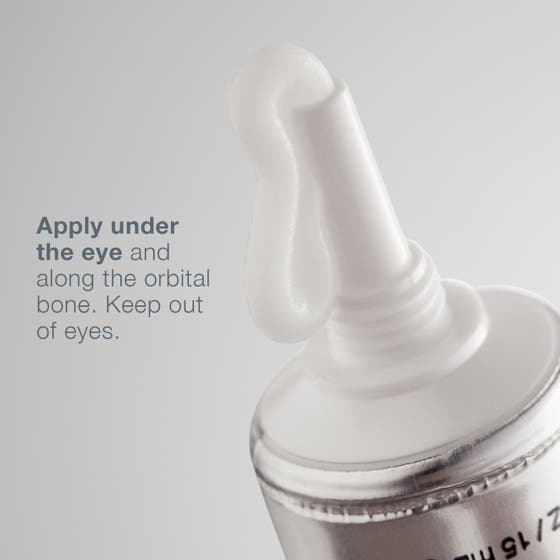 Dermalogica Multivitamin Power Firm 15 ml antiåldrande behandling ger fasthet med vit ögonkräm från silvertub.