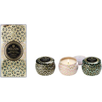 Scented Candle Minitin Gift Set