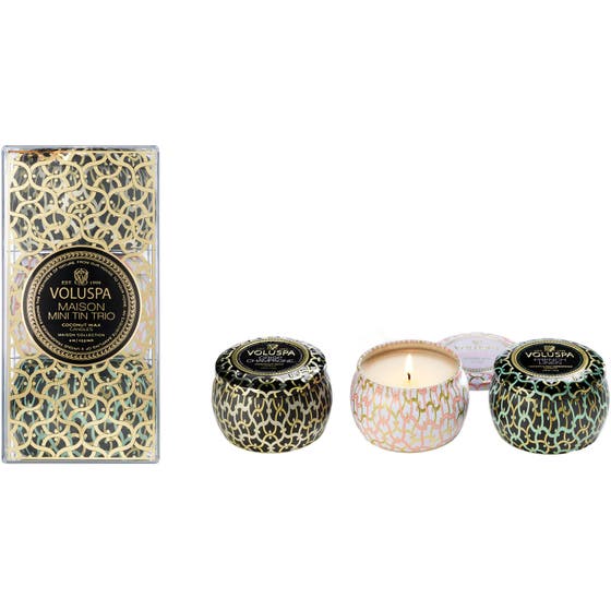 Scented Candle Minitin Gift Set