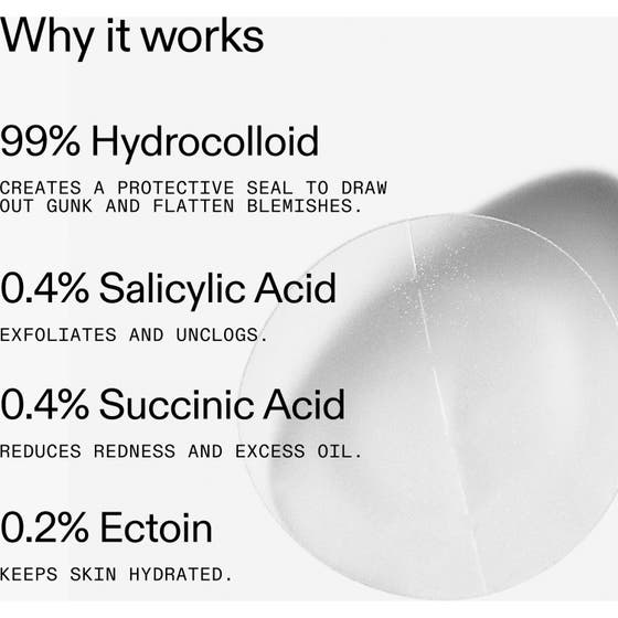 INKEY Hydrocolloid Invisible Pimple Patches