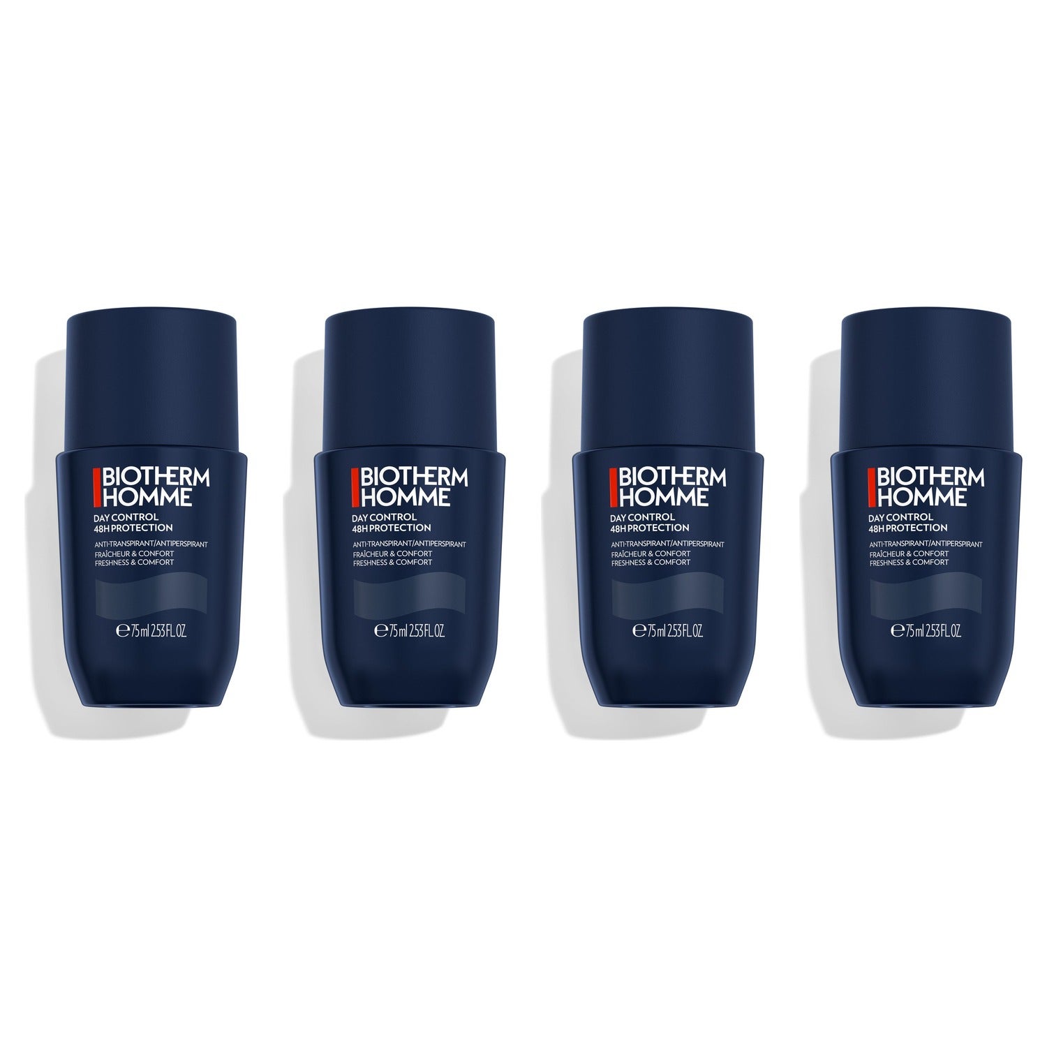 Biotherm Homme Day Control 48H Protection Antiperspirant Roll-On 4x75 ml - 300 ml