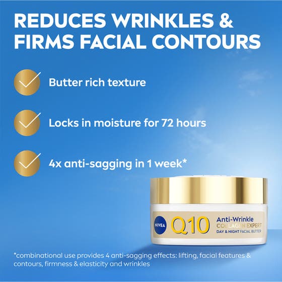 Q10 Collagen Expert Day & Night Facial Butter