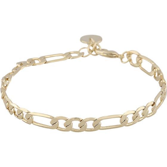 Anchor Chain Brace Plain Gold
