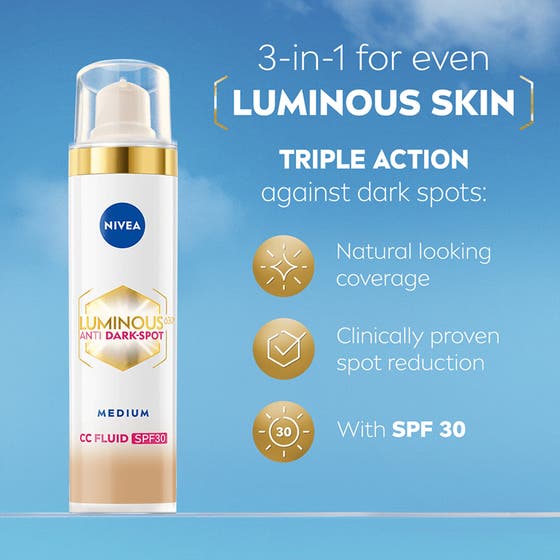 Luminous 630 Anti Dark-Spot CC Fluid 3-in-1 Medium SPF30