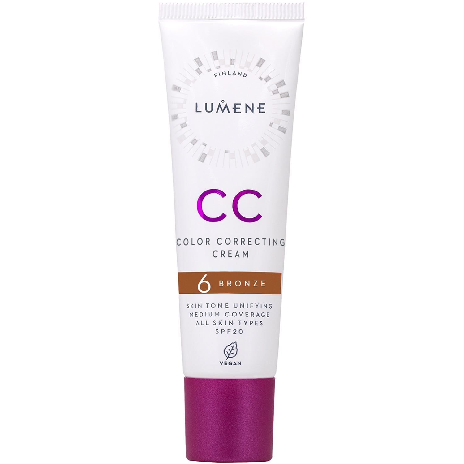 Lumene CC Color Correcting Cream SPF20 6 Bronze - 30 ml