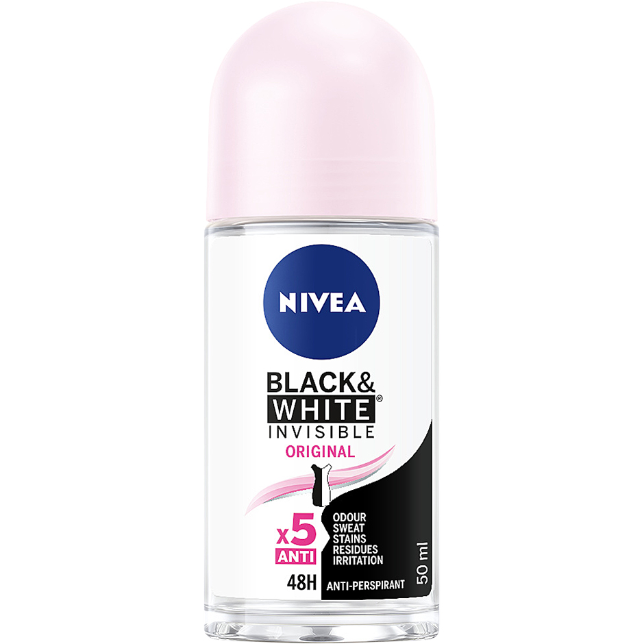 Invisible Black & White Clear, 50 ml Nivea Deodorant