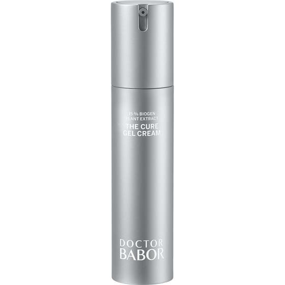 Doctor Babor The Cure Gel Cream 50ml babor ansiktskräm anti age för hudföryngring i silverfärgad pumpflaska.