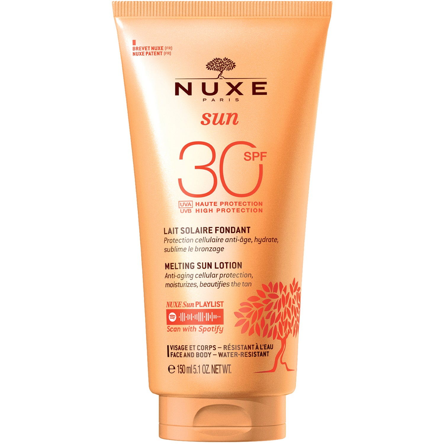 Nuxe Sun Delicious Lotion for Face and Body SPF30 - 150 ml