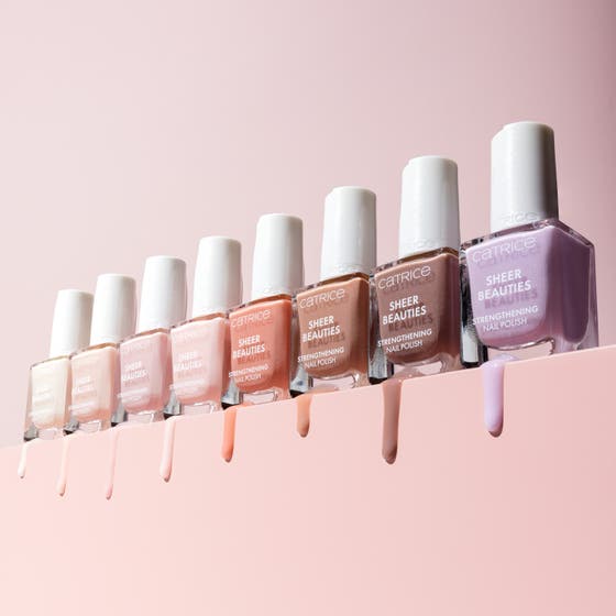 Sheer Beauties Strengthening Nail Polish