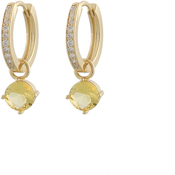 Rola round ring ear gold/yellow