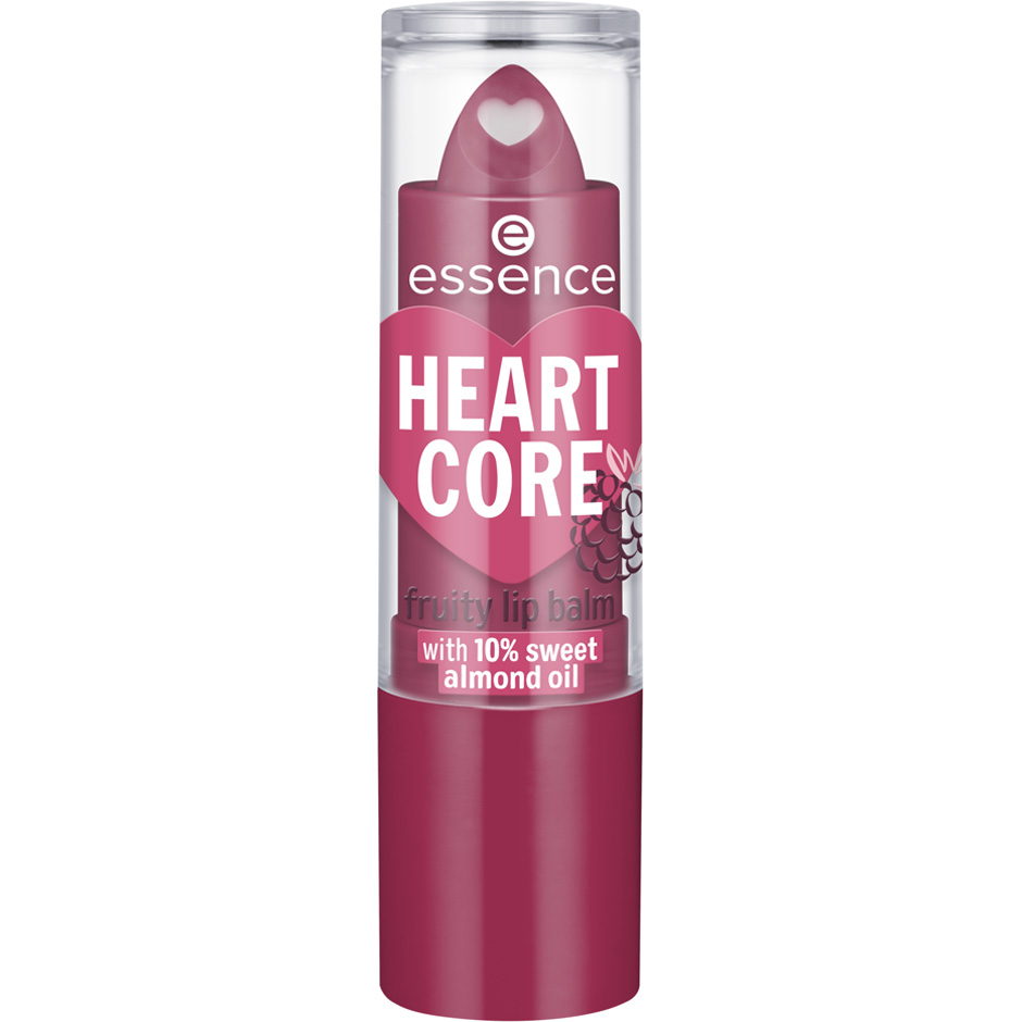 Heart Core Fruity Lip Balm 3 g essence Läppbalsam & Läppskrubb