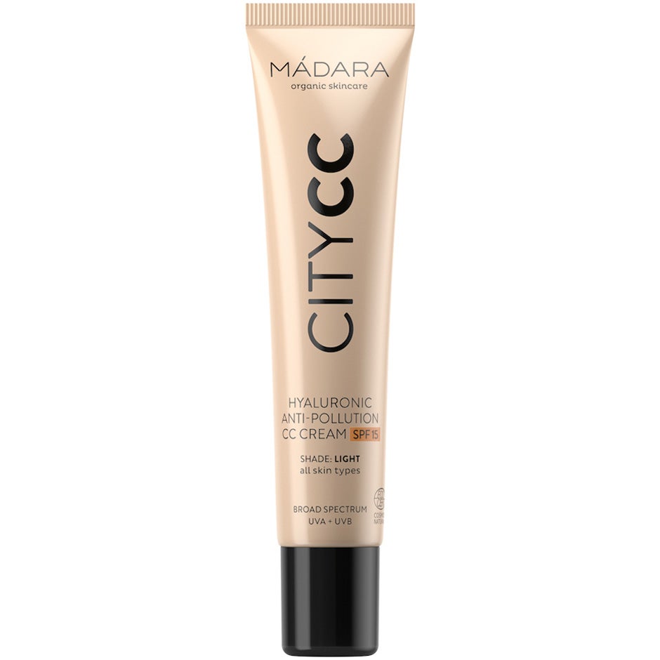 MÁDARA City CC Hyaluronic Anti-pollution CC Cream SPF15 Light - 40 ml