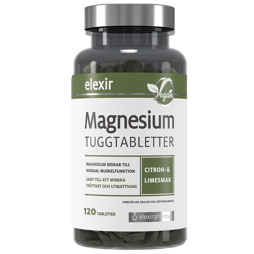 Elexir Pharma Magnesium Tuggtabletter