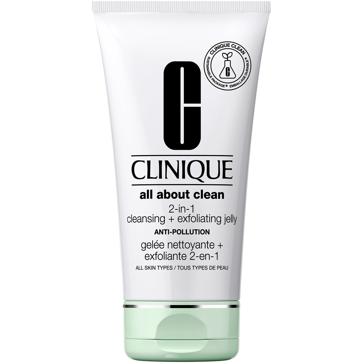 Clinique All About Clean 2-in-1 Cleansing Exfoliating Jelly