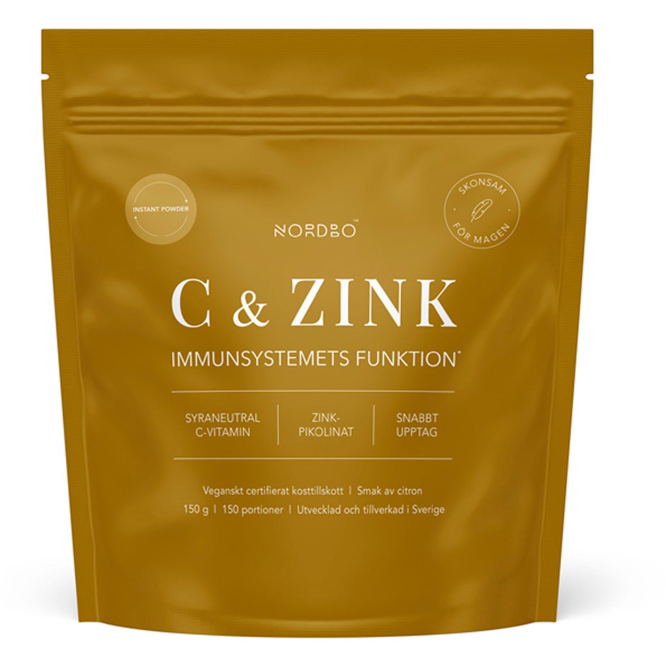 C&Zink Instant Powder, 150 g Nordbo Kosttillskott