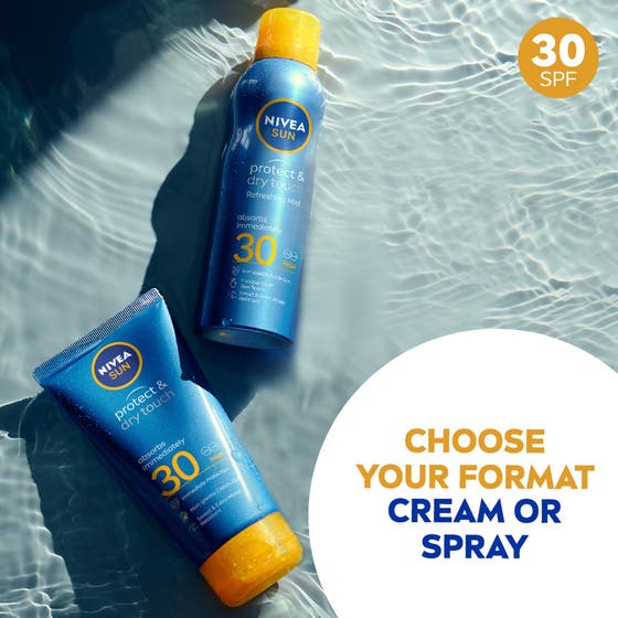 Protect & Dry Touch Sun Cream-Gel SPF30