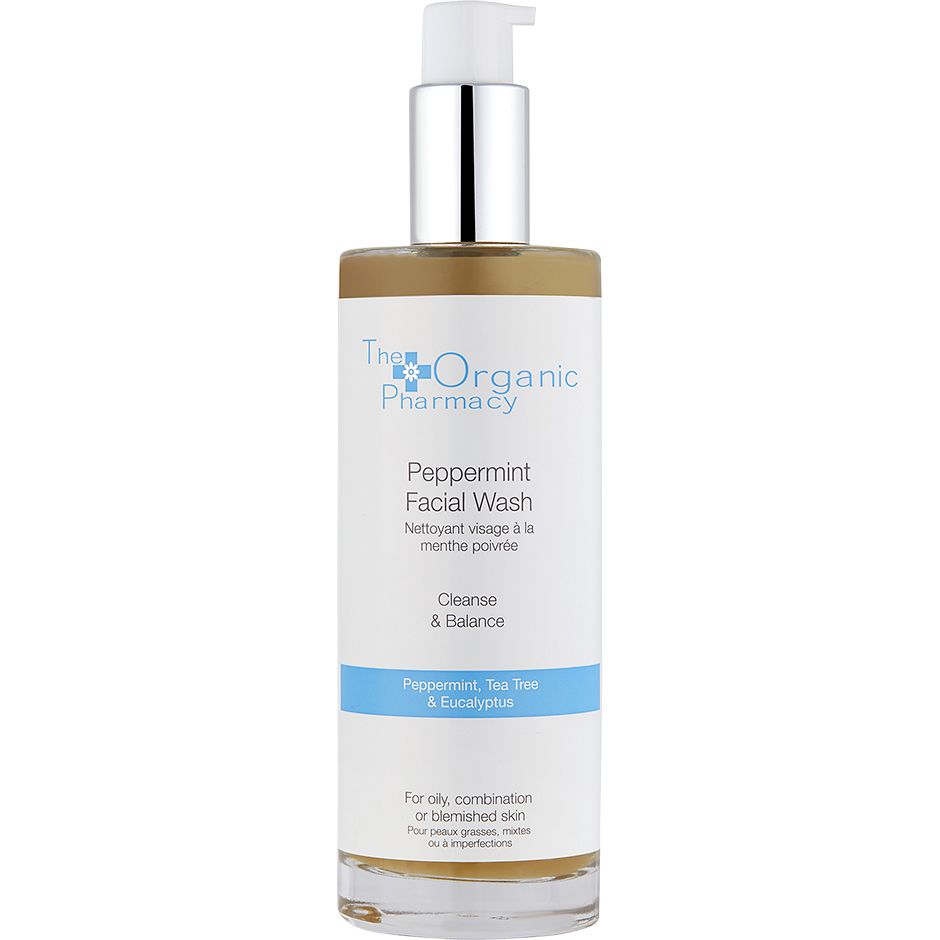 Peppermint Facial Wash, 100 ml The Organic Pharmacy Ansiktsrengöring