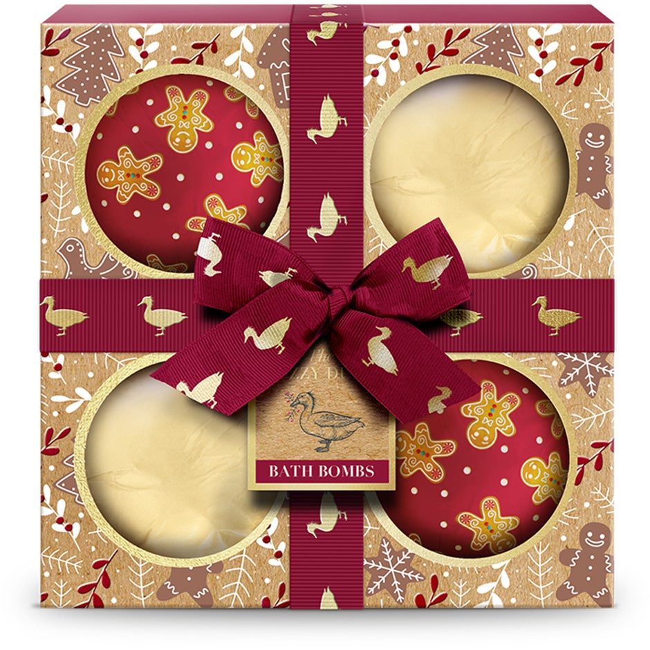 The Fuzzy Duck Winter Wonderland, 480 g Baylis & Harding Badskum & Badsalt