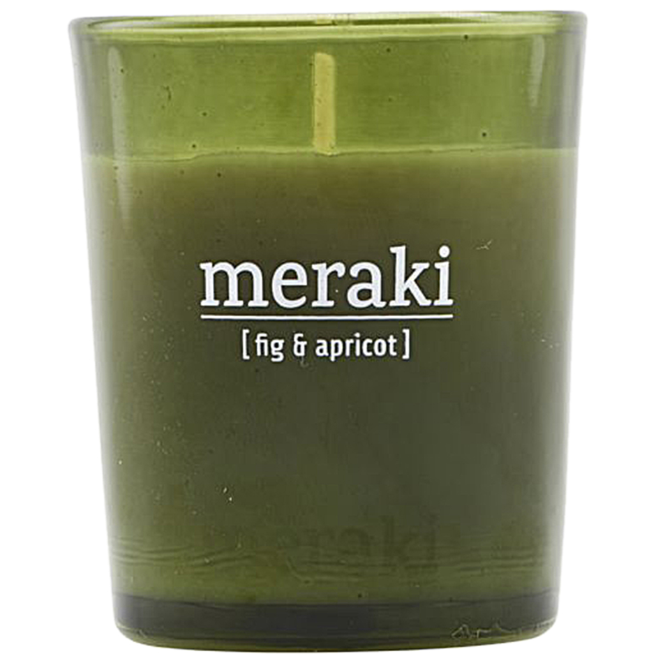 Fig & Apricot Scented Candle, Meraki Doftljus