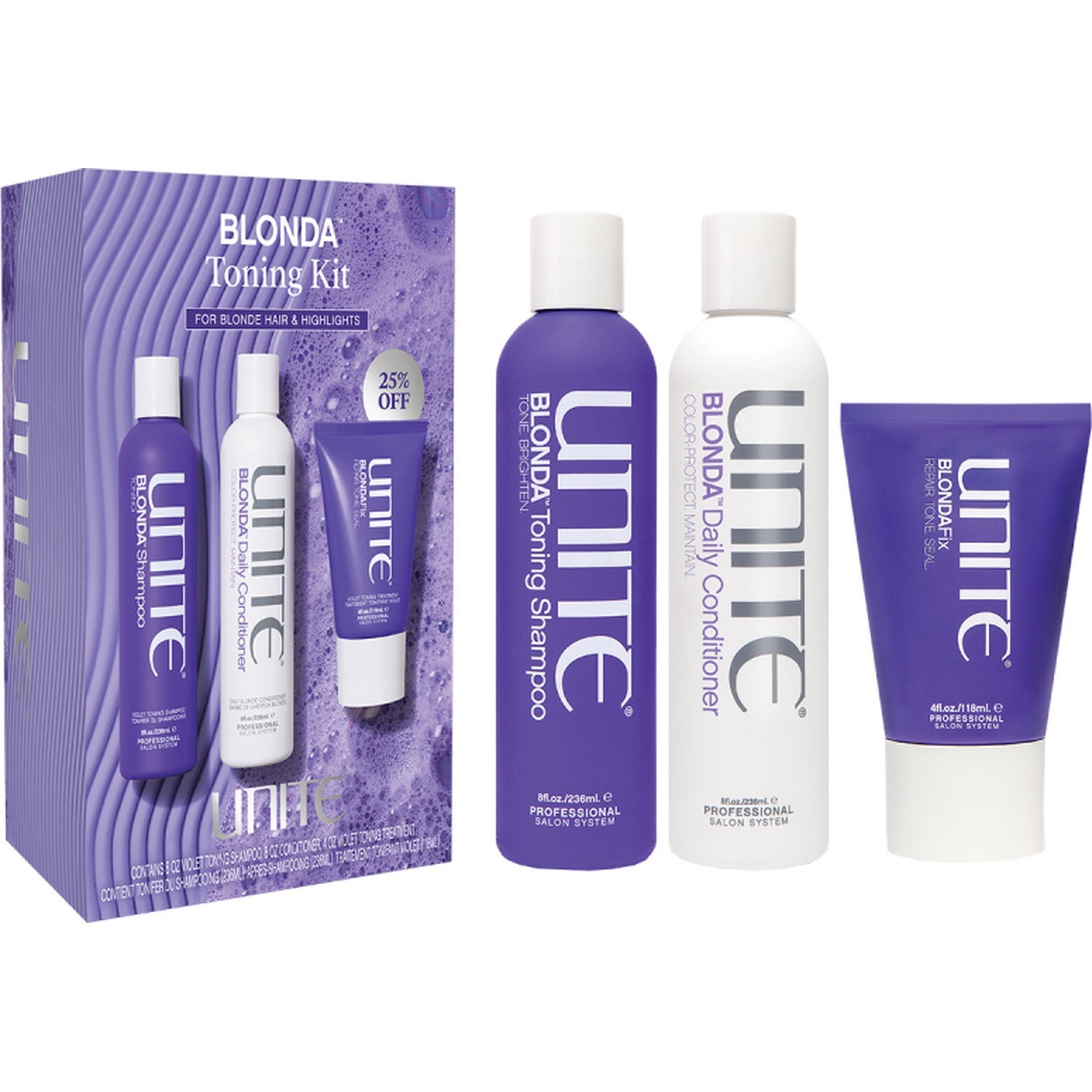 Unite Unite Blonda Toning Kit 590 ml parfym