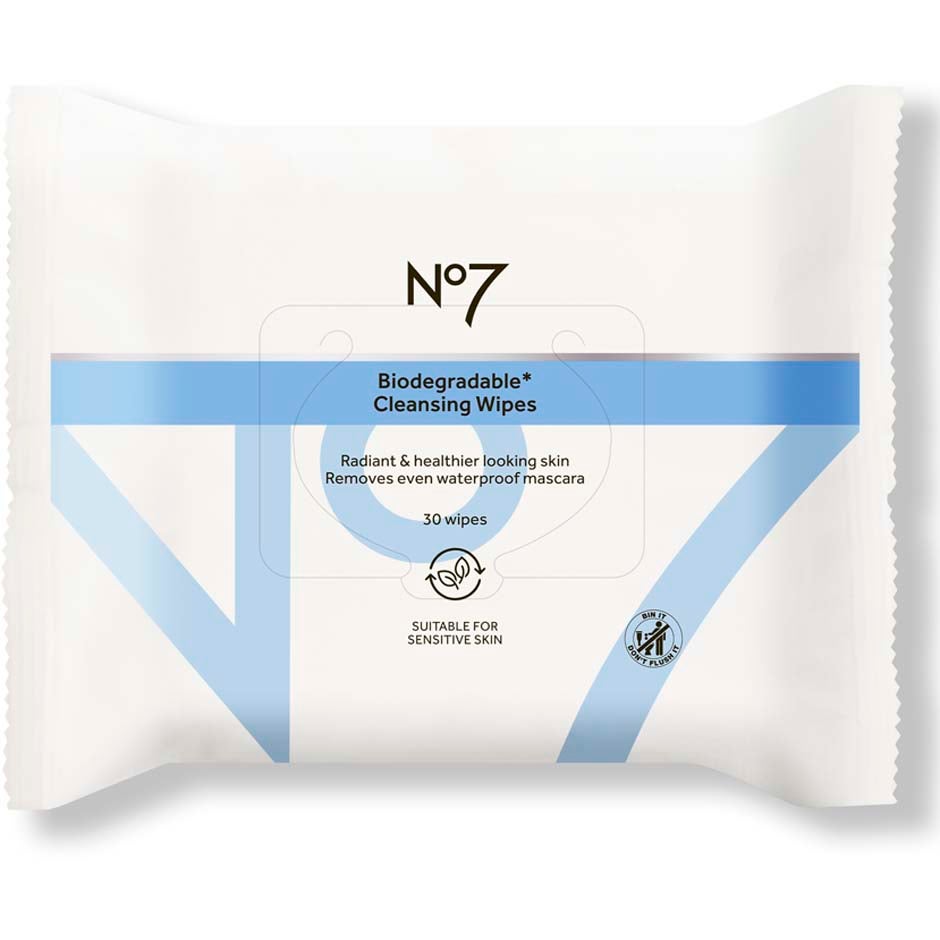 No7 Biodegradable Wipes 30 pcs - 30 ml