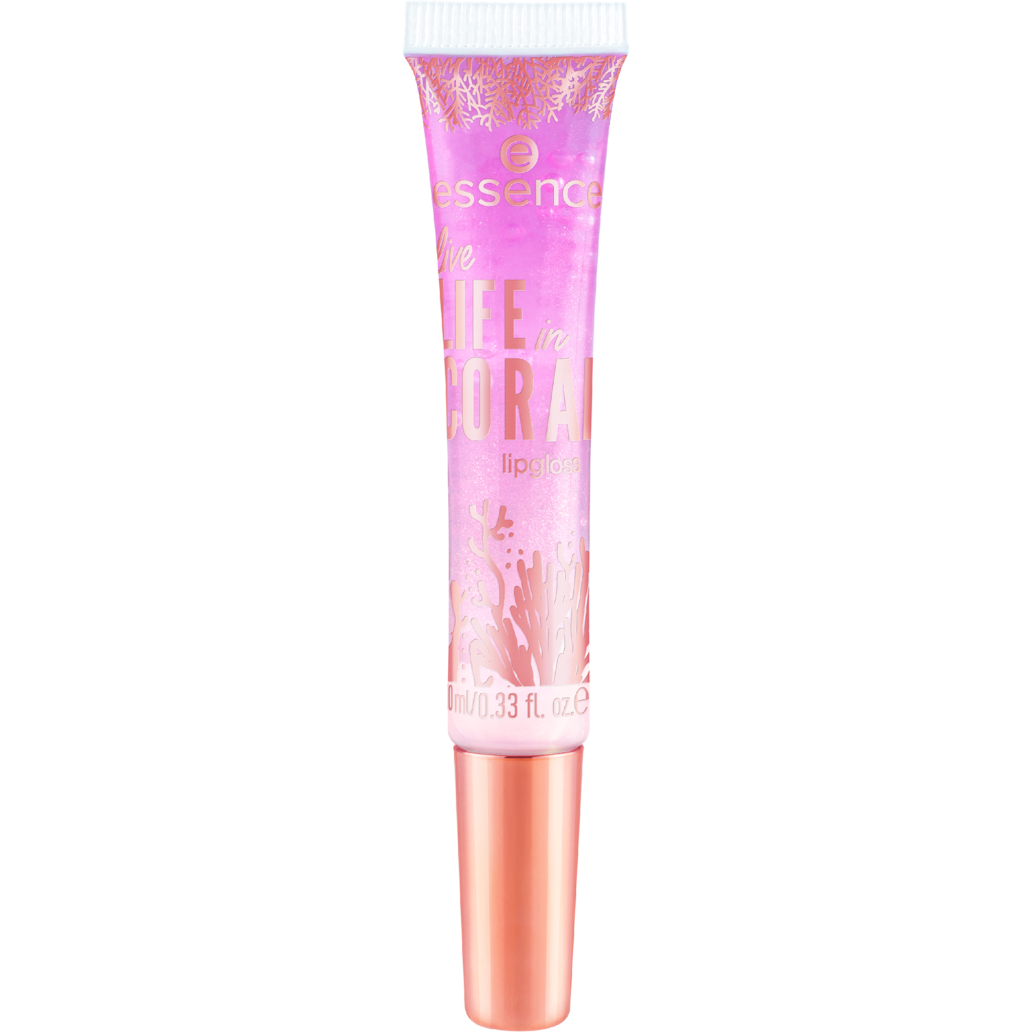 essence Live LIFE In CORAL Lipgloss 10 ml