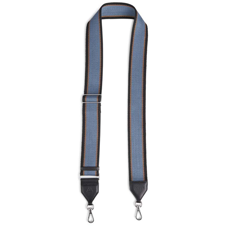 Finley MBG Guitar Strap, Silver