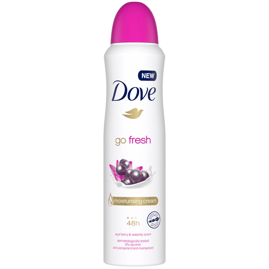 Dove Go Fresh Spray Acai Water Lily