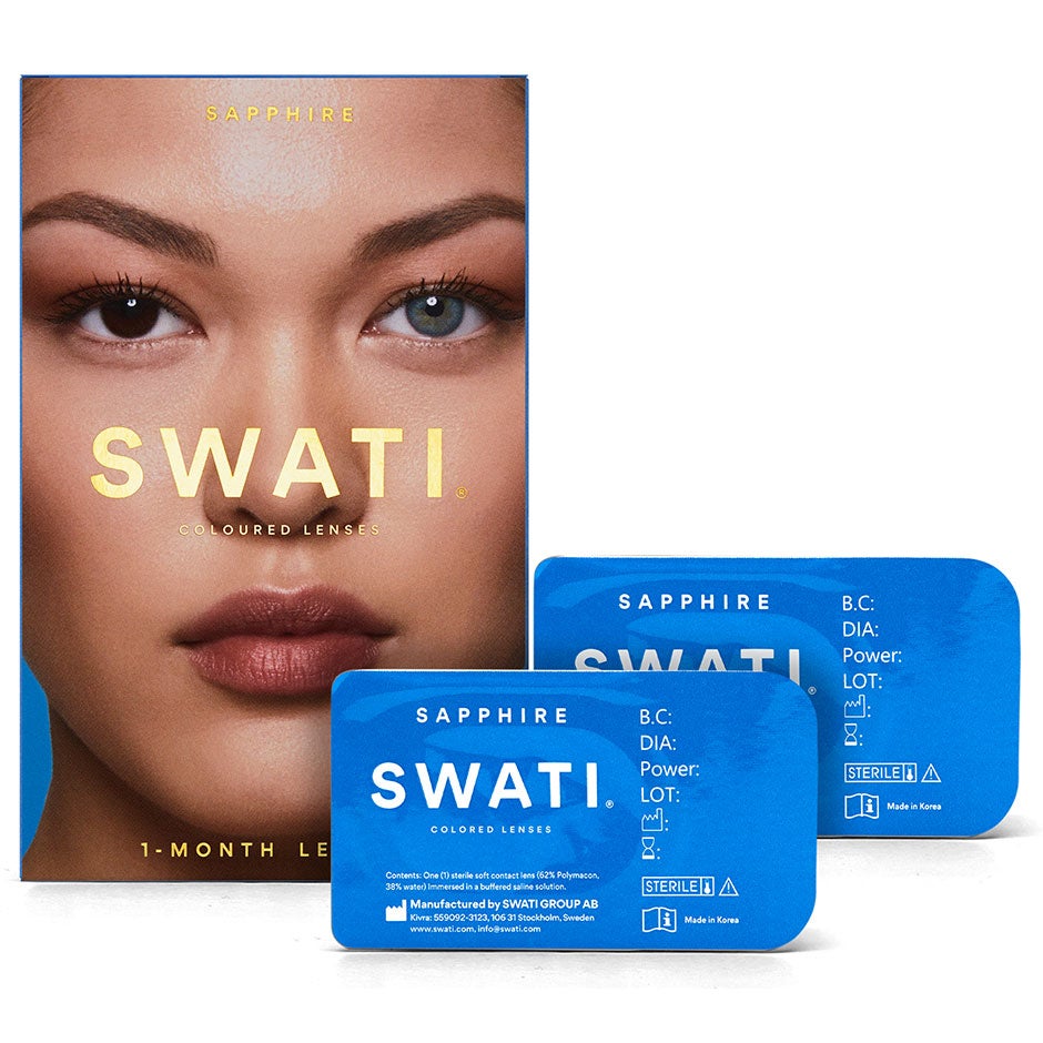 SWATI Cosmetics Sapphire 1 Month - 2 pcs